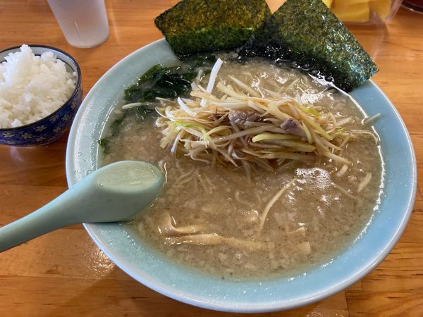 「正油ネギラーメン850円+半ライス120円」@ラーメンショップ 足利50号店の写真