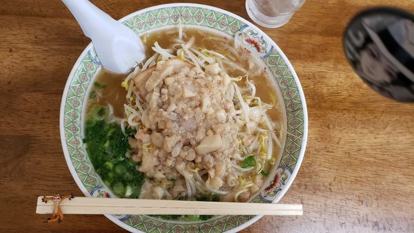 「大盛り中華アブラ」@寿栄広食堂の写真