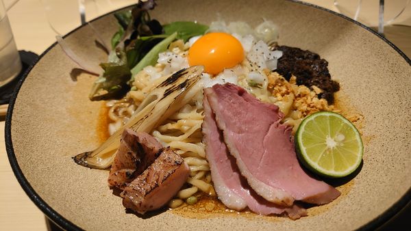 「紀州鴨まぜそば」@鴨中華そば 楓の写真