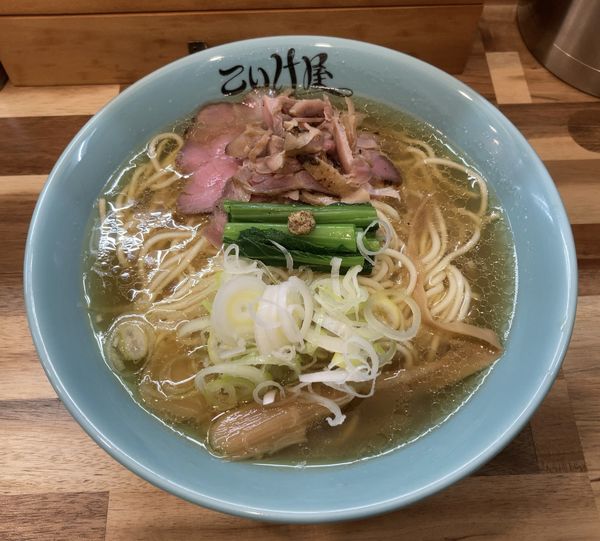 「シャモ中華そば」@仙臺自家製麺こいけ屋分店 綠栽の写真