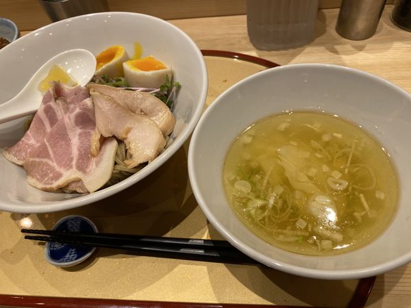 「特製塩つけ麺」@RAMEN百舌鳥の写真