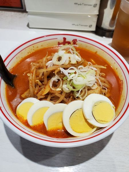 「味噌卵麺」@蒙古タンメン 中本 東池袋店の写真