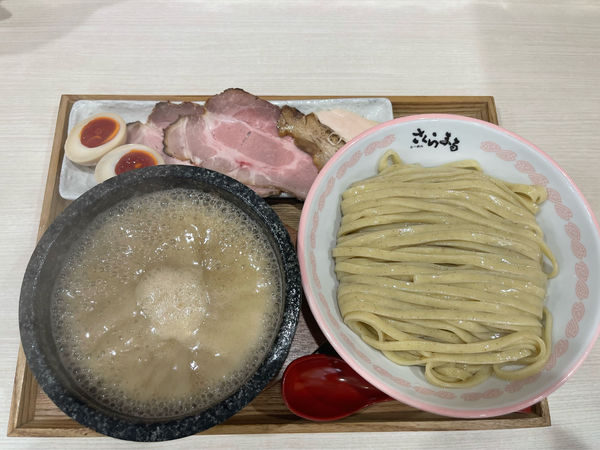 「特製石焼きつけ麺」@ラーメンさくらまる 三田店の写真