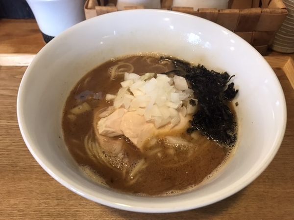 「限定[鰺と煮干しの白湯そば］」@中華蕎麦 はざまの写真