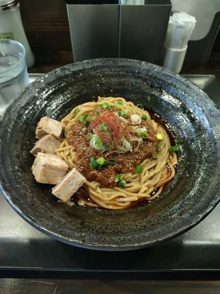 「麻婆まぜそば」@らぁ麺 やまぐち 辣式の写真