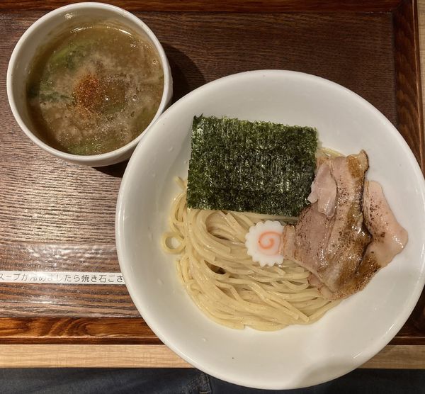 「濃厚つけ麺 中」@濃厚焼きあご煮干し つけ麺さか田の写真