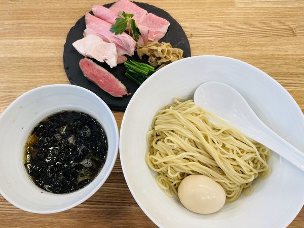 「醤油つけそば」@中華そば きなりの写真