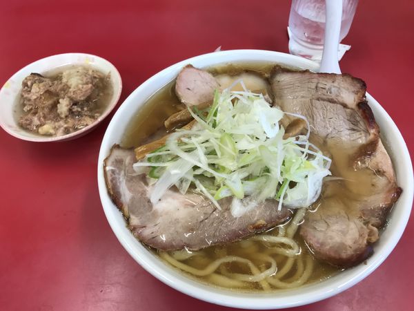 「チャーシューメン➕肉脂」@一品香 小山の写真