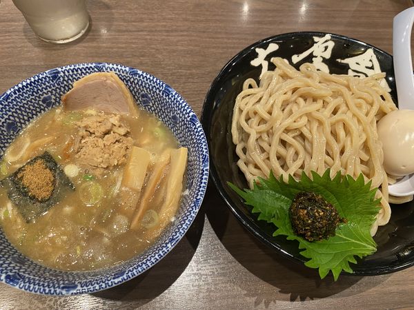 「生唐辛子特製つけ麺」@六厘舎TOKYO ソラマチ店の写真