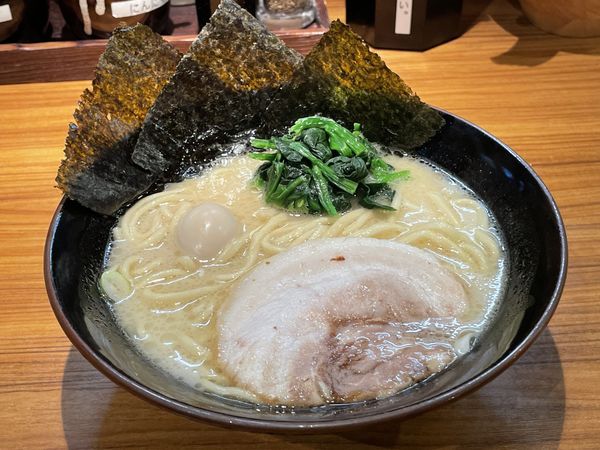 「ラーメン（塩）」@横浜家系ラーメン 壱角家 メトロ西葛西店の写真