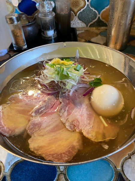 「冷塩ラーメン」@麺処 田なか（仮）の写真