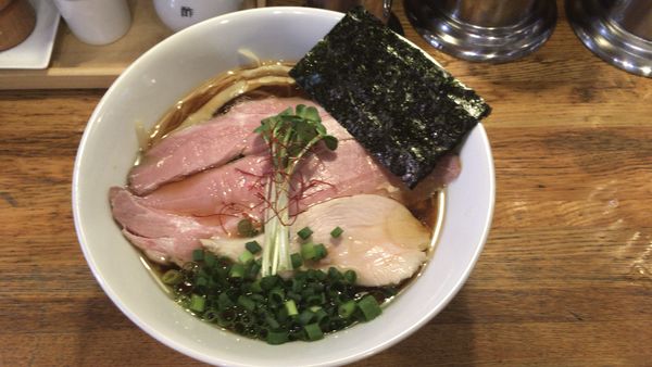 「鶏清湯醤油らーめん 大盛 1000円」@麺庵 小島流の写真