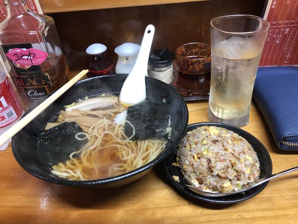 「半チャーハンセット」@下町中華 樹の写真