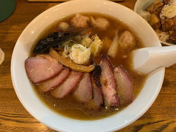 「チャーシューワンタン麺」@支那ソバ おさだの写真