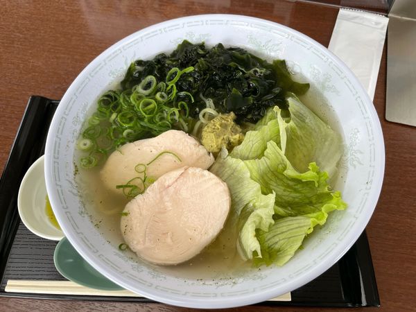 「わさびラーメン」@門前茶屋の写真