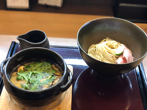 「麺三種盛り　秋三昧」@小麦と焼きあご すぐれの写真