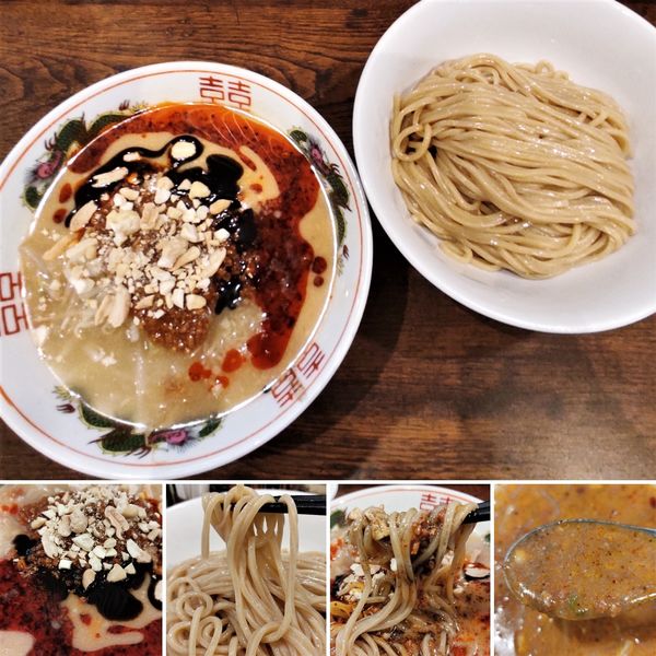 「冷やし担々つけ麺(限定)　940円」@つけめんTETSU 御徒町ラーメン横丁店の写真