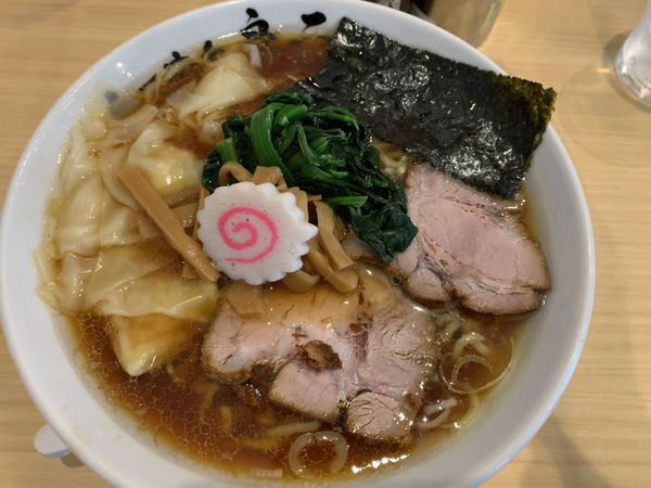 「ワンタンめん」@らーめん良二の写真