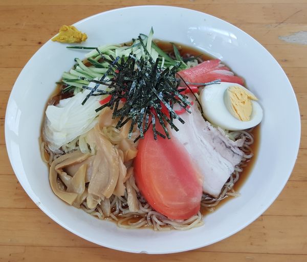 「冷し中華」@かりの食堂の写真