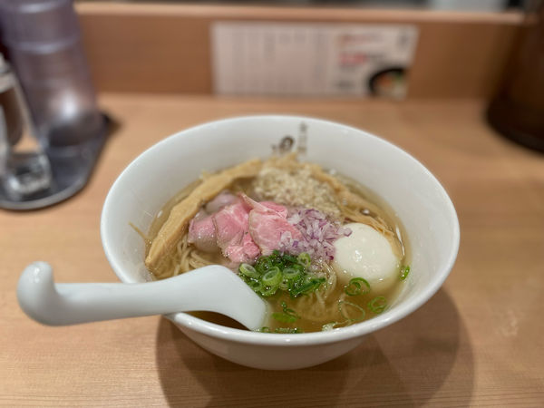 「淡麗芳醇だし　金目鯛らぁ麺¥800」@金目鯛らぁ麺 鳳仙花 横浜店の写真