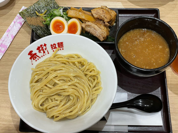 「豚骨魚介つけ麺ＳＰ」@えび豚骨拉麺 春樹 南砂町スナモ店の写真