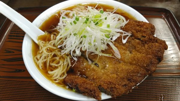 「かつラーメン ¥850」@はやしラーメンの写真