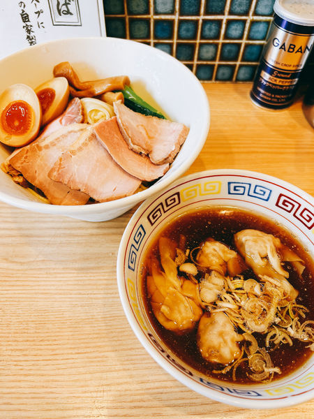 「特製つけ麺」@ほっこり中華そば もつけの写真