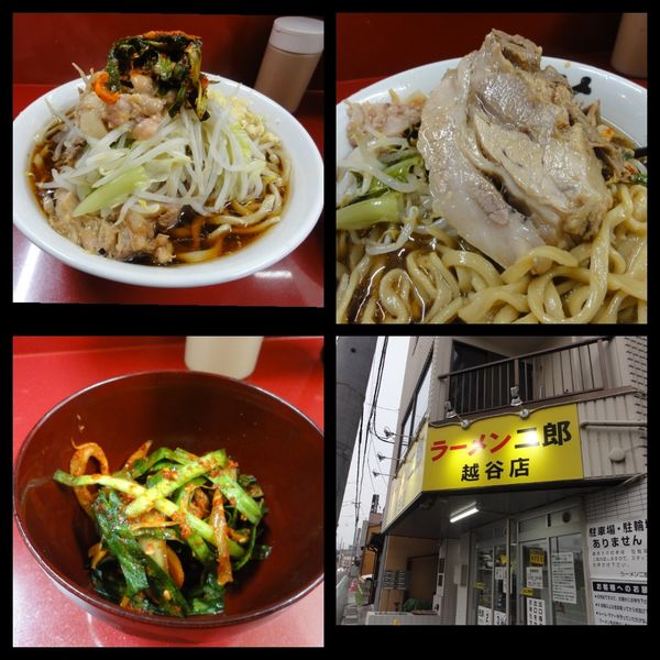 「小750円ニンニク脂キムチ100円！」@ラーメン二郎 越谷店の写真