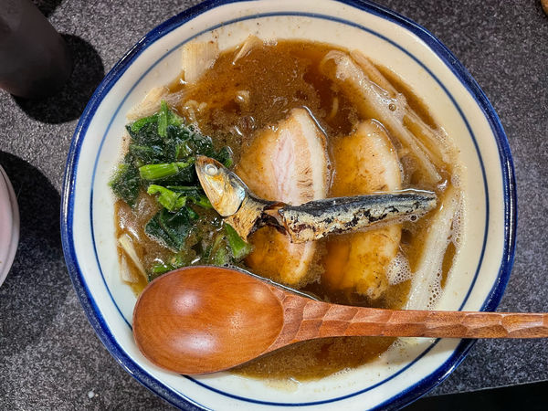 「かけ(なみ)」@烈志笑魚油 麺香房 三くの写真