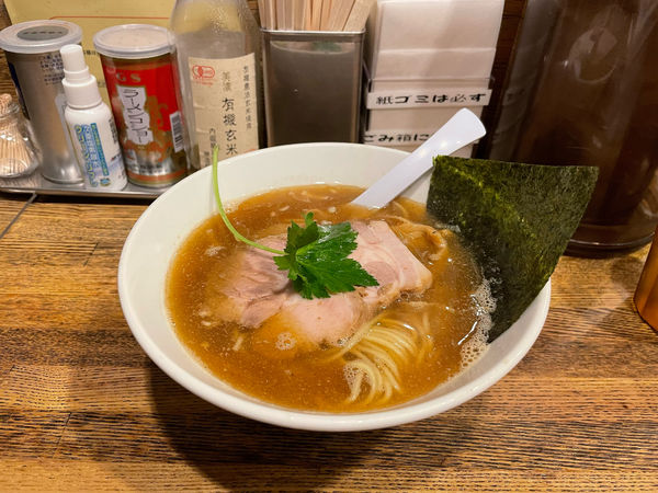 「平子煮干しそば¥850」@新橋 纏の写真