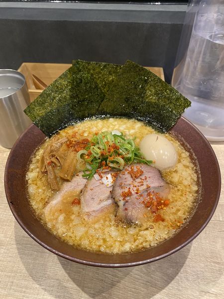 「特製背脂生姜ラーメン」@九段下 中路の写真