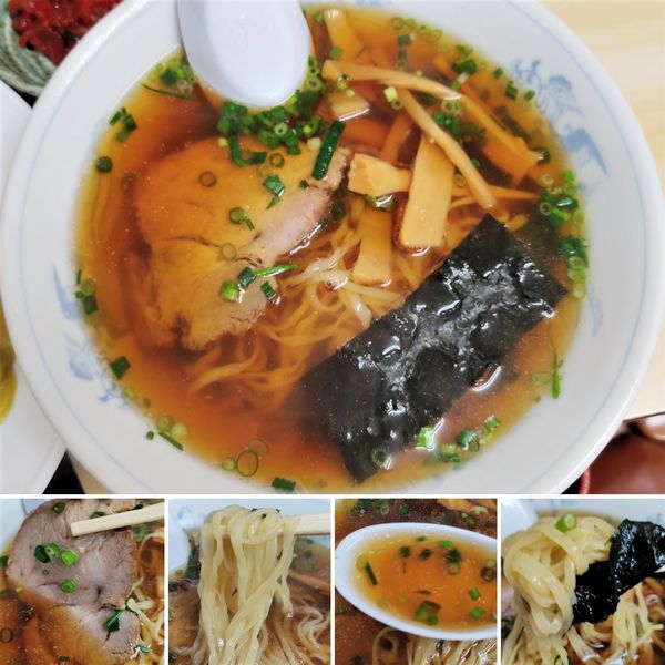 「カツカレー＆半ラーメンセット　1200円」@松島軒の写真