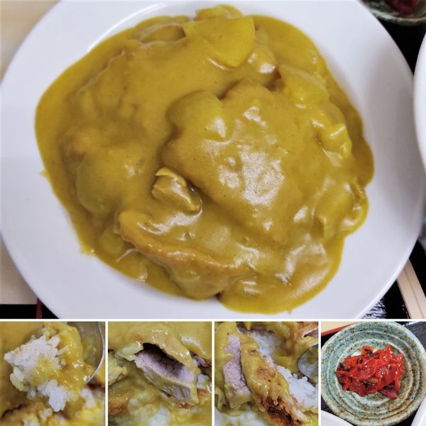 「カツカレーセット 1200円」@松島軒の写真