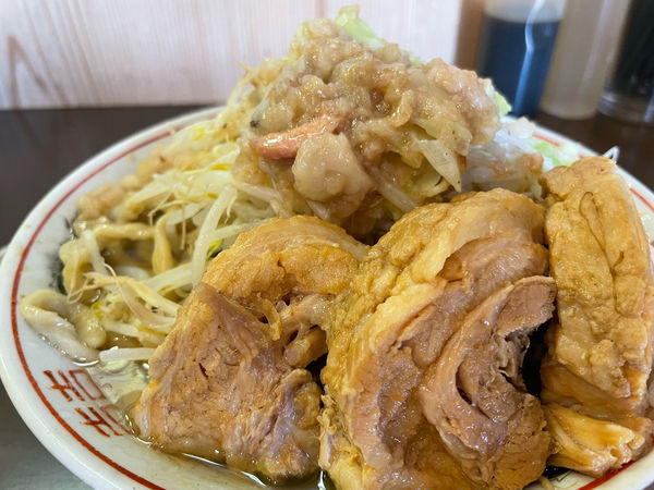 「ラーメン豚マシ」@自家製麺 まさきの写真