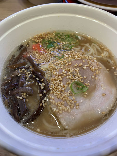 「博多とんこつラーメン(博多だるま監修)」@かっぱ寿司 いわき平店の写真