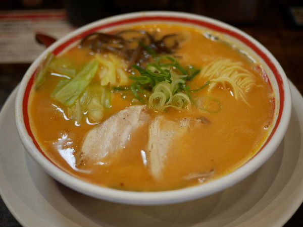 「からぼん 粉落とし」@九州じゃんがら 原宿1階店の写真