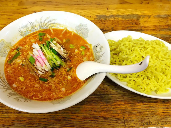 「辛味噌つけめん」@らあめん屋 昭亭の写真