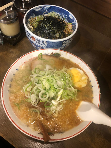 「特製元ラーメンセット」@蔵前元楽 総本店の写真