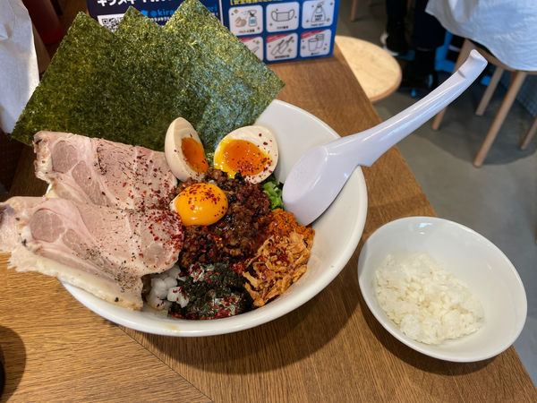 「台湾まぜそば麻辣カレー(並)キラメキスペシャル」@キラメキノ青空 -四条ムロマチ-の写真