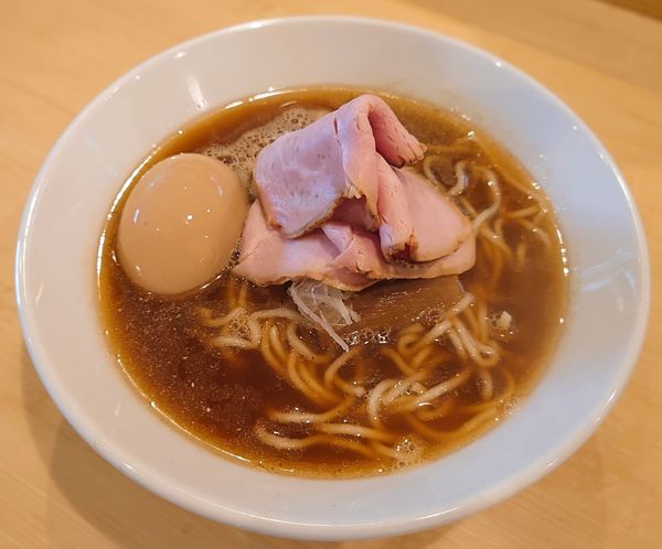 「煮干し中華そば(こいくち)」@心生 麺商人の写真