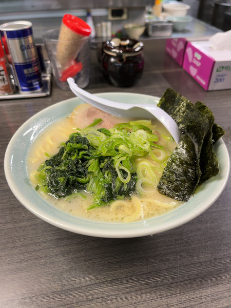 「塩ラーメン」@横浜家系ラーメン 壱蔵家の写真