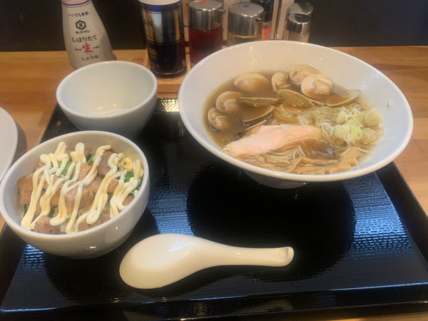 「はまぐりらーめん」@ふかや女子流 アイモの写真