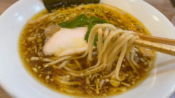 「醤油らーめん」@中華そば ムタヒロ 拝島駅店の写真