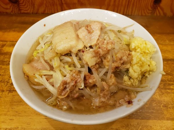 「小豚ラーメン」@ラーメン二郎 前橋千代田町店の写真