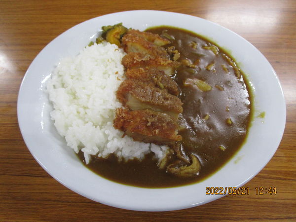 「カツカレーライス 850円」@信州の写真