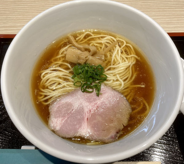 「地鶏醤油中華そば 800円」@中華そば なかはらの写真