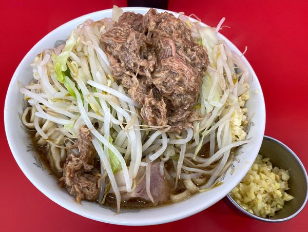 「小ラーメン 750円 ＋ しょうが 50円」@ラーメン二郎 ひたちなか店の写真