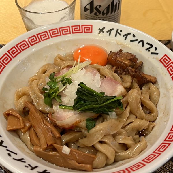 「大（350g）＋卵黄＋スーパードライ（小瓶）」@メイドインヘブンの写真