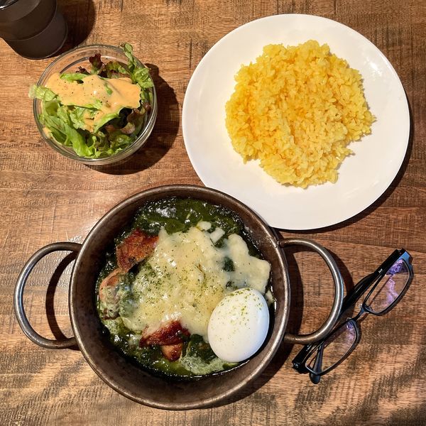 「チキン(ホウレン草)」@YOGOROの写真