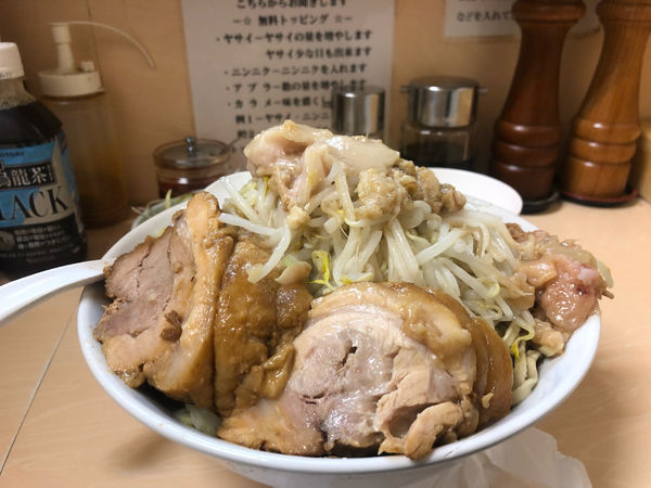 「汁なし」@自家製ラーメン 大者の写真